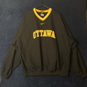 Nike vintage 90s big logo track top bomber jacket